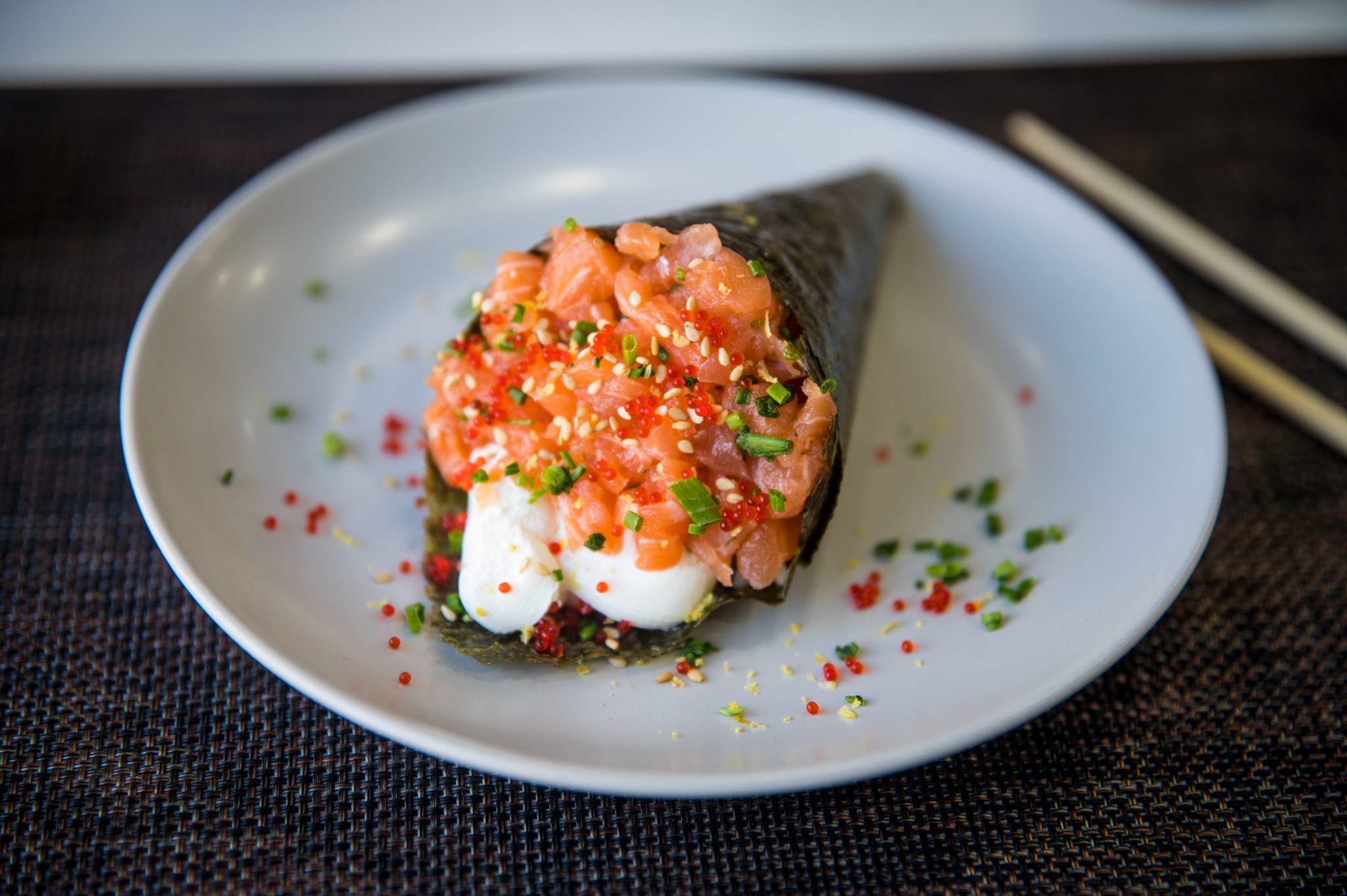 Temaki Salmão