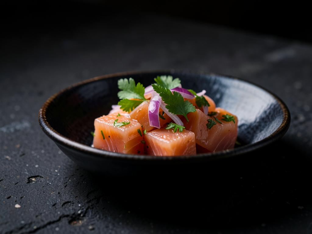 Ceviche de Salmão