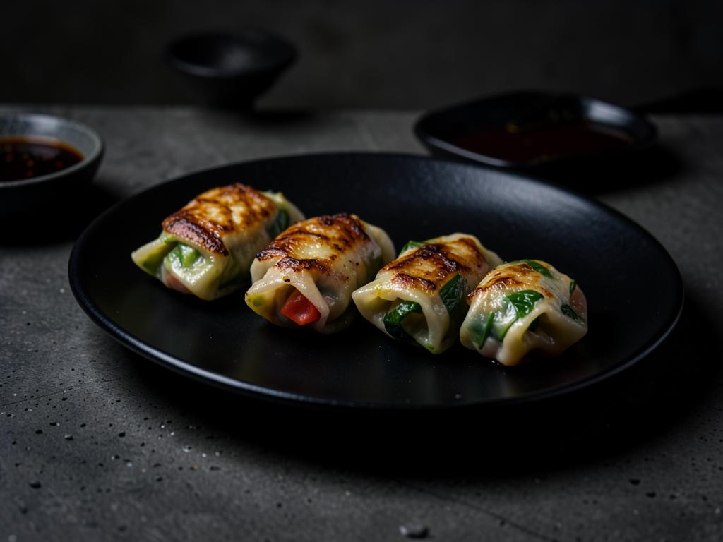 Gyozas de Vegetais